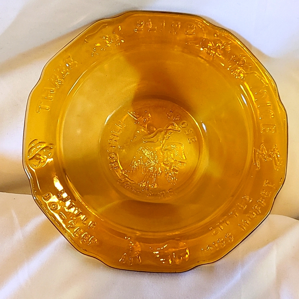 1970's Mother Goose Children's Bowl
